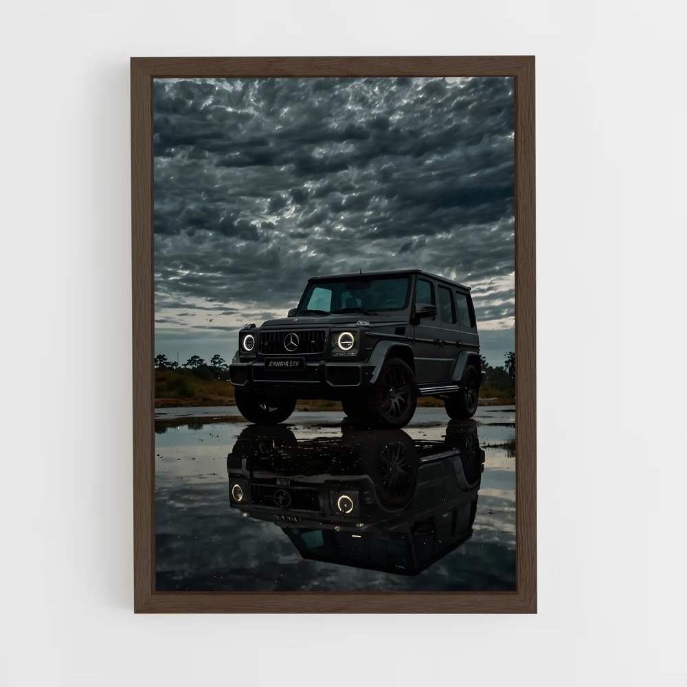 Poster G Wagon sur l'Eau – affiche Mercedes (vue 5)